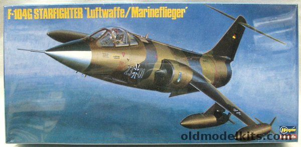 Hasegawa 1/72 F-104G Starfighter - Luftwaffe / Marineflieger, 1002 plastic model kit